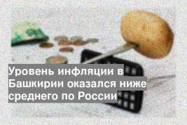 Уровень инфляции в Башкирии оказался ниже среднего по России