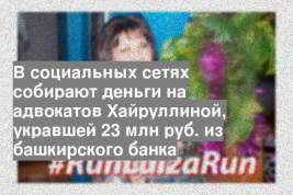 В социальных сетях собирают деньги на адвокатов Хайруллиной, укравшей 23 млн руб. из башкирского банка